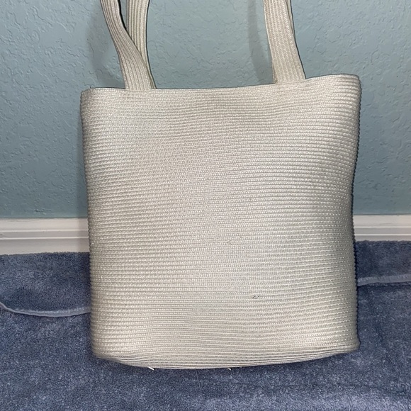 Nwot Eric Javits Squishee Woven Tote/Shoulder bag - Picture 4 of 14